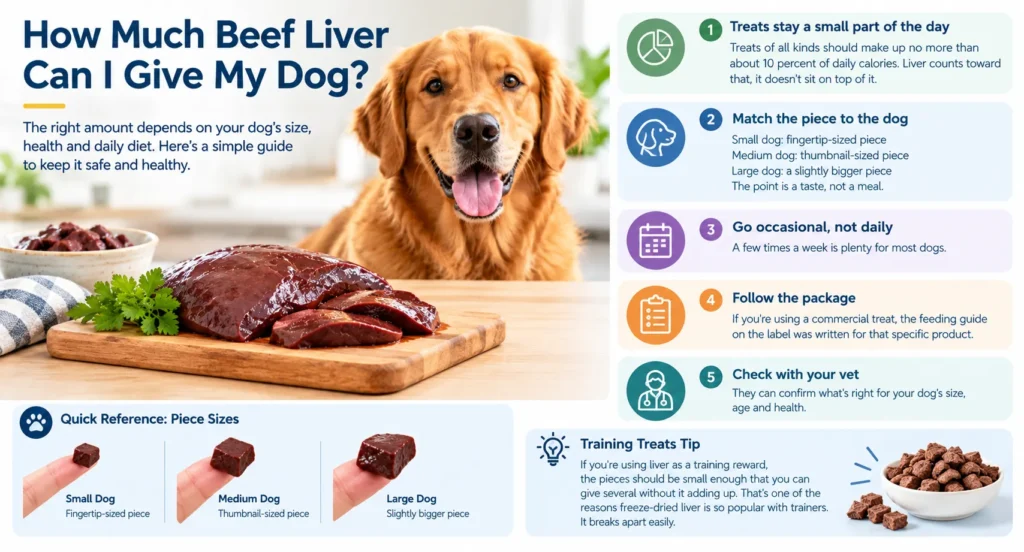 How Much Beef Liver Can I Give My Dog?